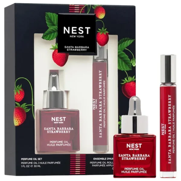 NEST New York | Santa Barbara Strawberry Perfume Oil Duo Set
