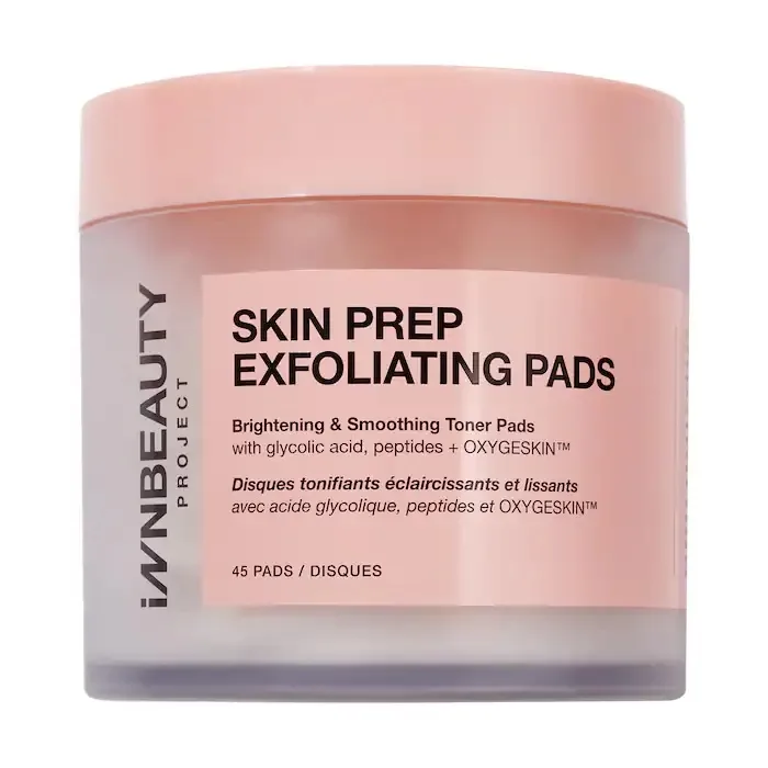 INNBEAUTY PROJECT Skin Prep Brightening & Exfoliating Pads with Glycolic Acid *Pre-Order*