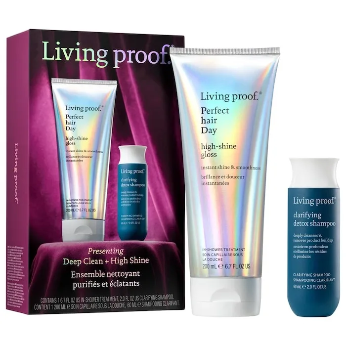Living Proof Detox Shampoo and High Shine Gloss Gift Set *Pre-Order*