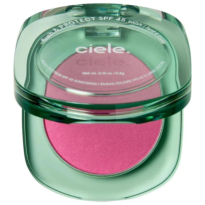 flush & PROTECT SPF 45+ powder blush