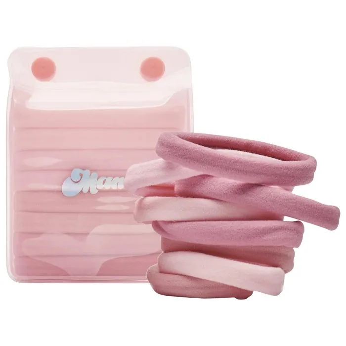 Mane Pink Pastel Fabric Hair Ties *Pre-Order*