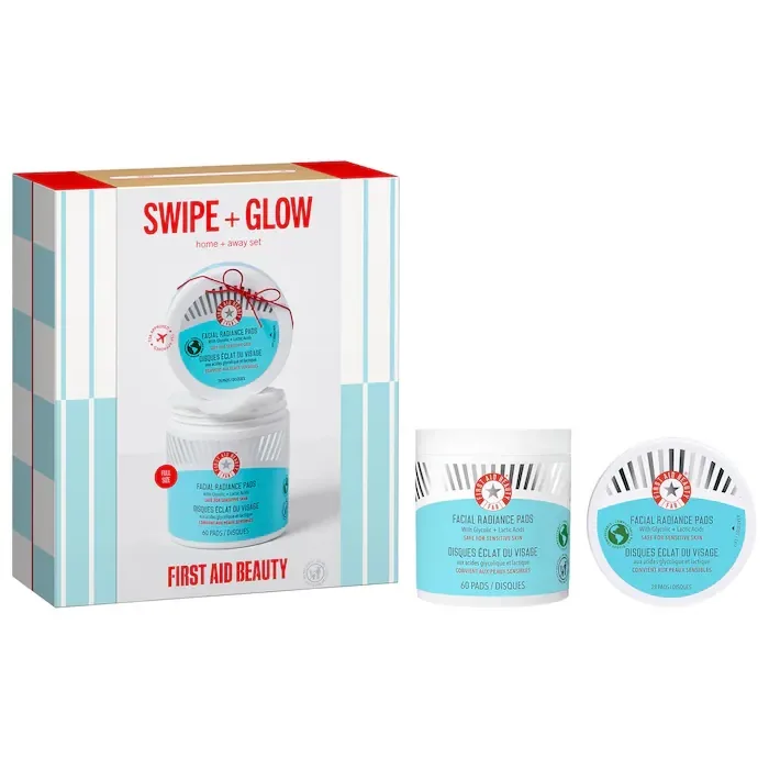 First Aid Beauty Swipe + Glow Home + Away Holiday Gift Set *Pre-Order*