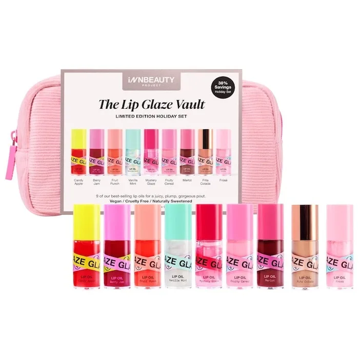 INNBEAUTY Project The Lip Glaze Vault Limited Edition Holiday Value Set *Pre-Order*