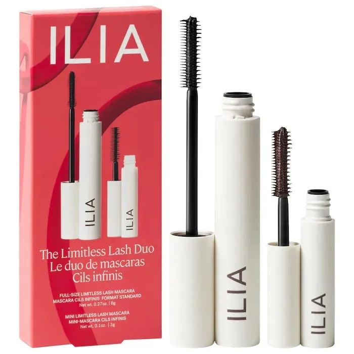 ILIA The Limitless Lash Duo - Black & Brown Mascara Gift Set *Pre-Order*