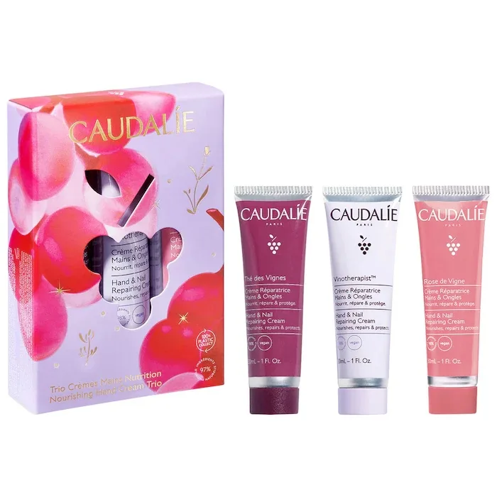Caudalie Hydrating & Nourishing Hand Cream Trio *Pre-Order*
