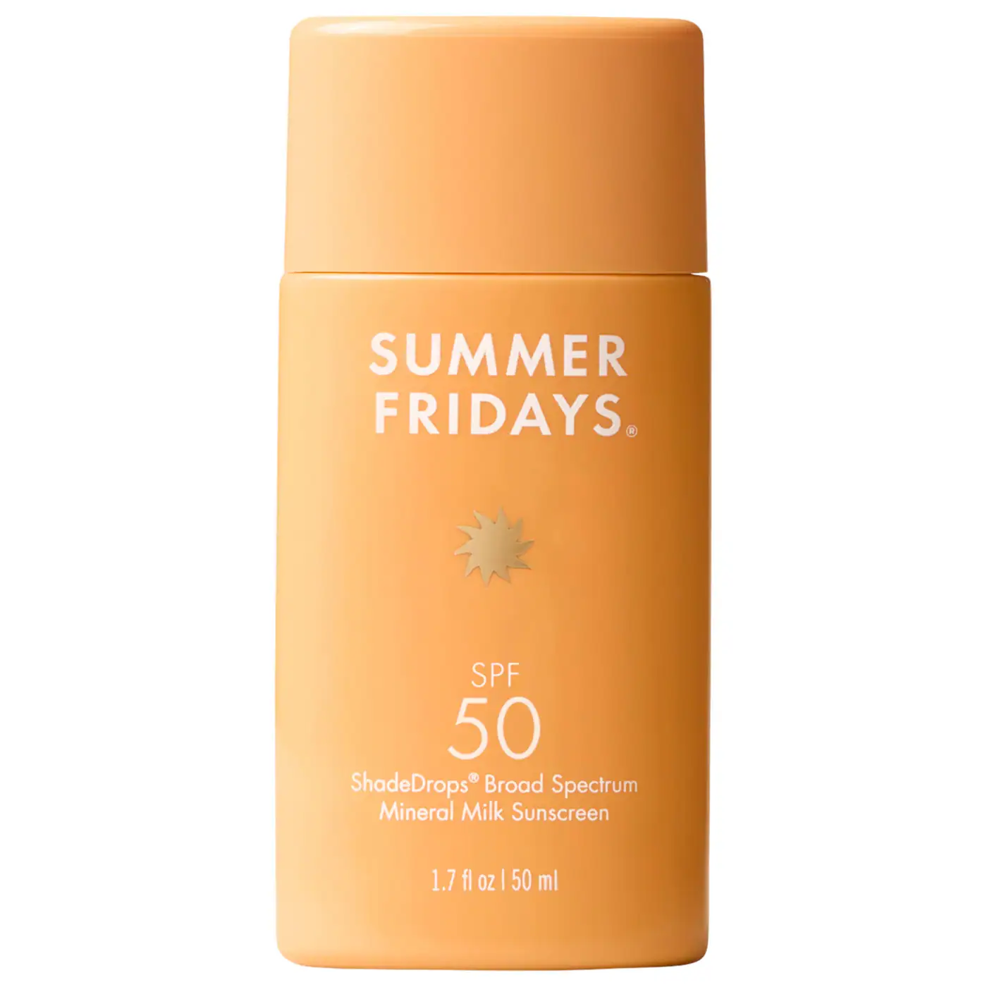 ShadeDrops Broad Spectrum SPF 50 Daily Mineral Milk Sunscreen (Pr…