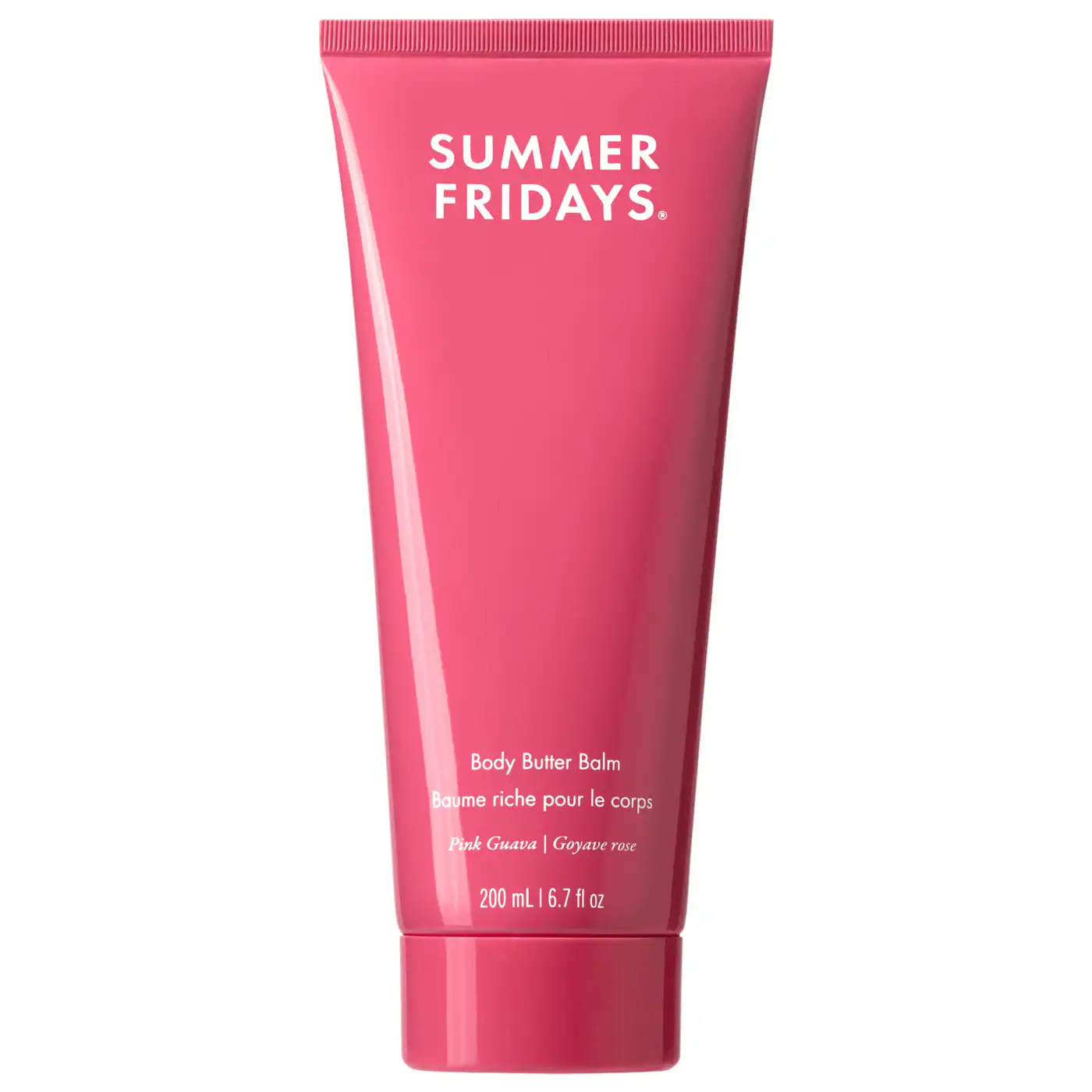 Body Butter Balm Pink Guava - Rich Body Cream with Hyaluronic Aci…
