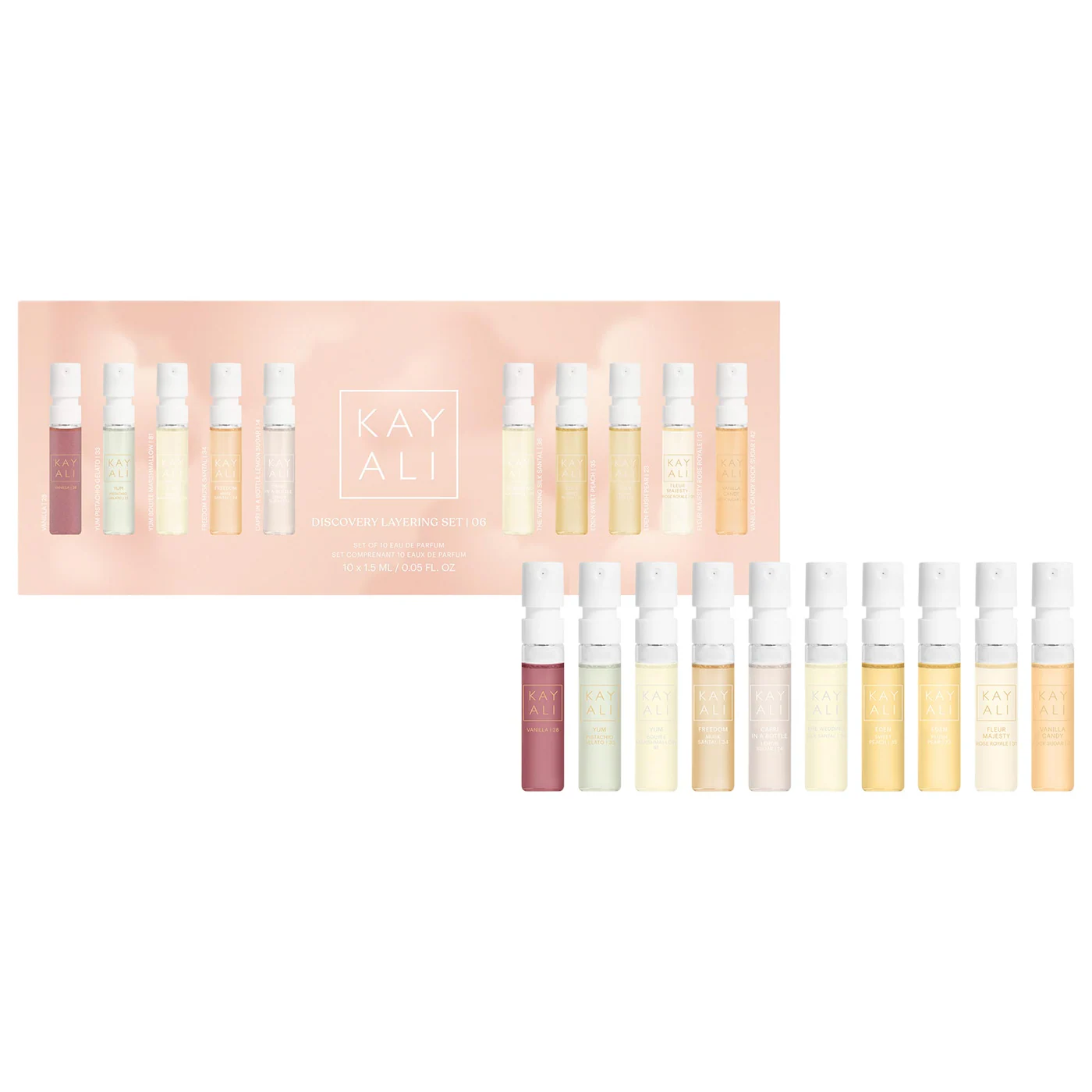 DISCOVERY LAYERING SET | 06 (Set de descubrimiento de 10 mini per…