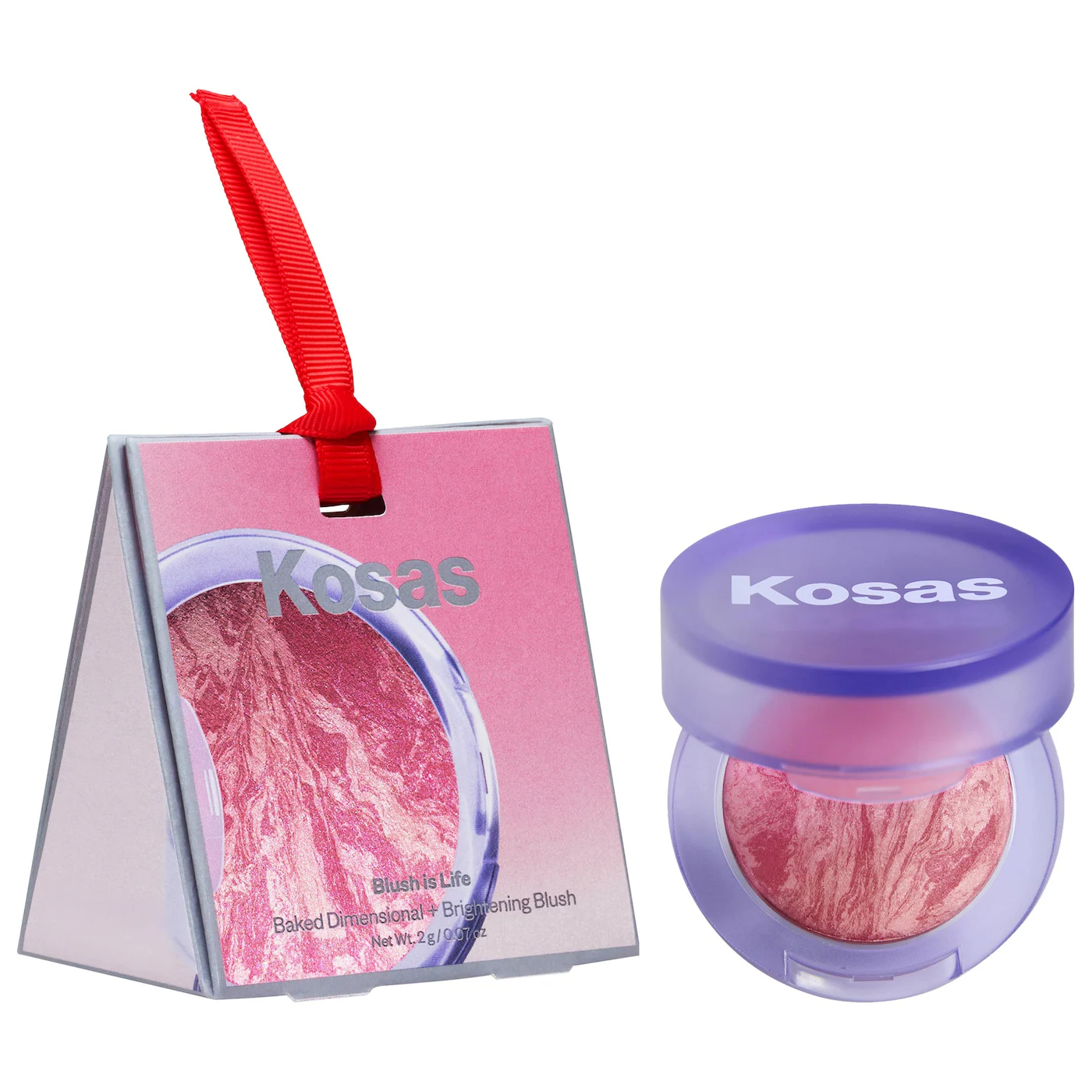 Kosas | Blush is Life Baked Talc-Free Dimensional + Brightening Blush (Rubor horneado en polvo, libre de talco, con efecto multidimensional)