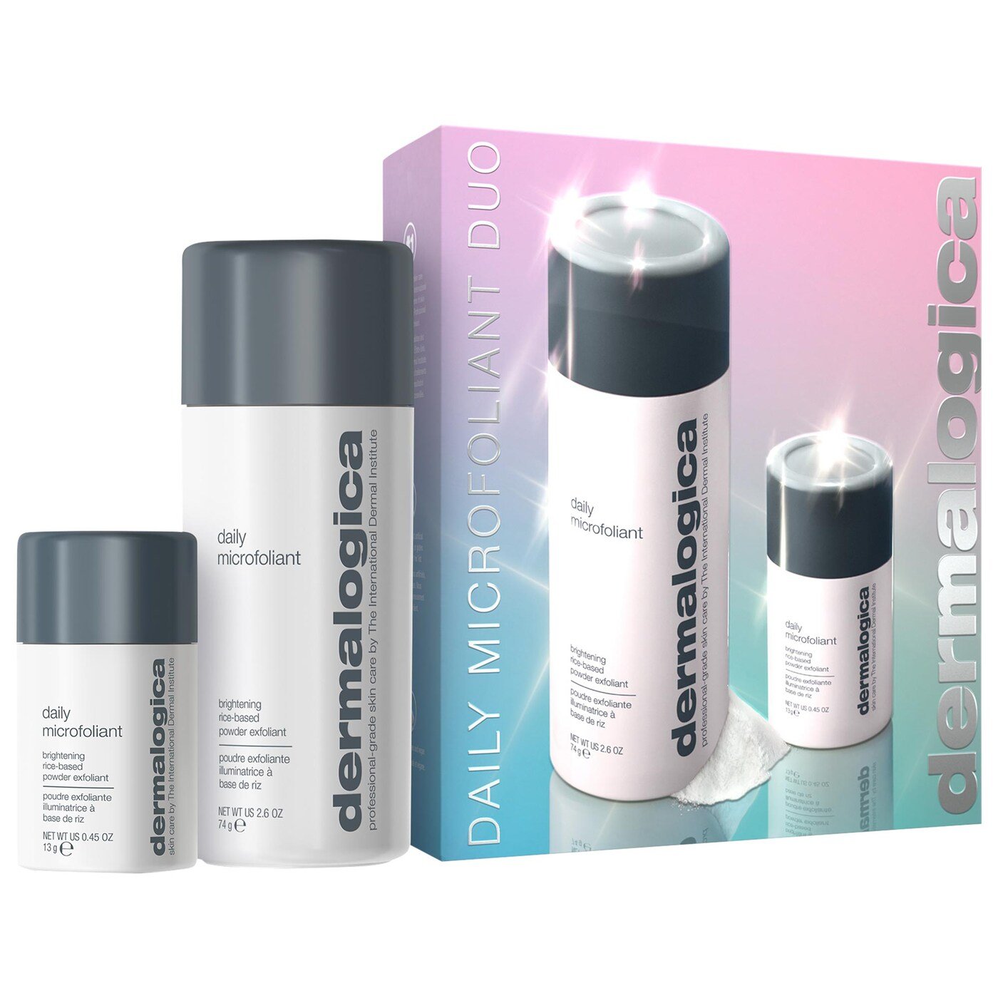 Daily Microfoliant Duo Gift Set (Dúo de exfoliante facial en polv…